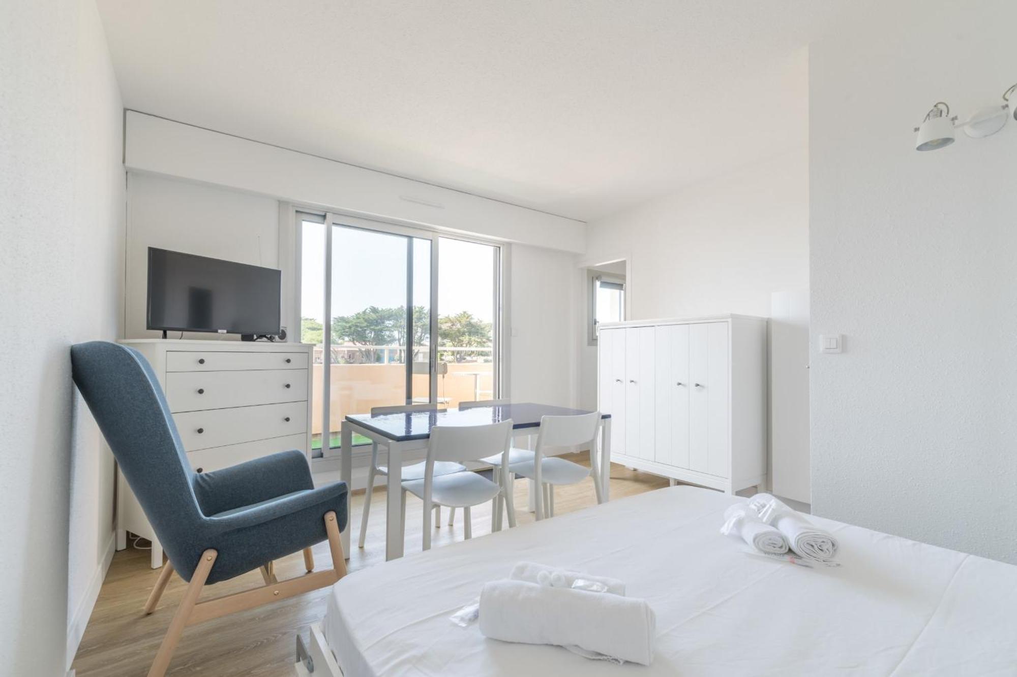Studio Avec Vue Imprenable Sur La Mer Appartement Préfailles Buitenkant foto
